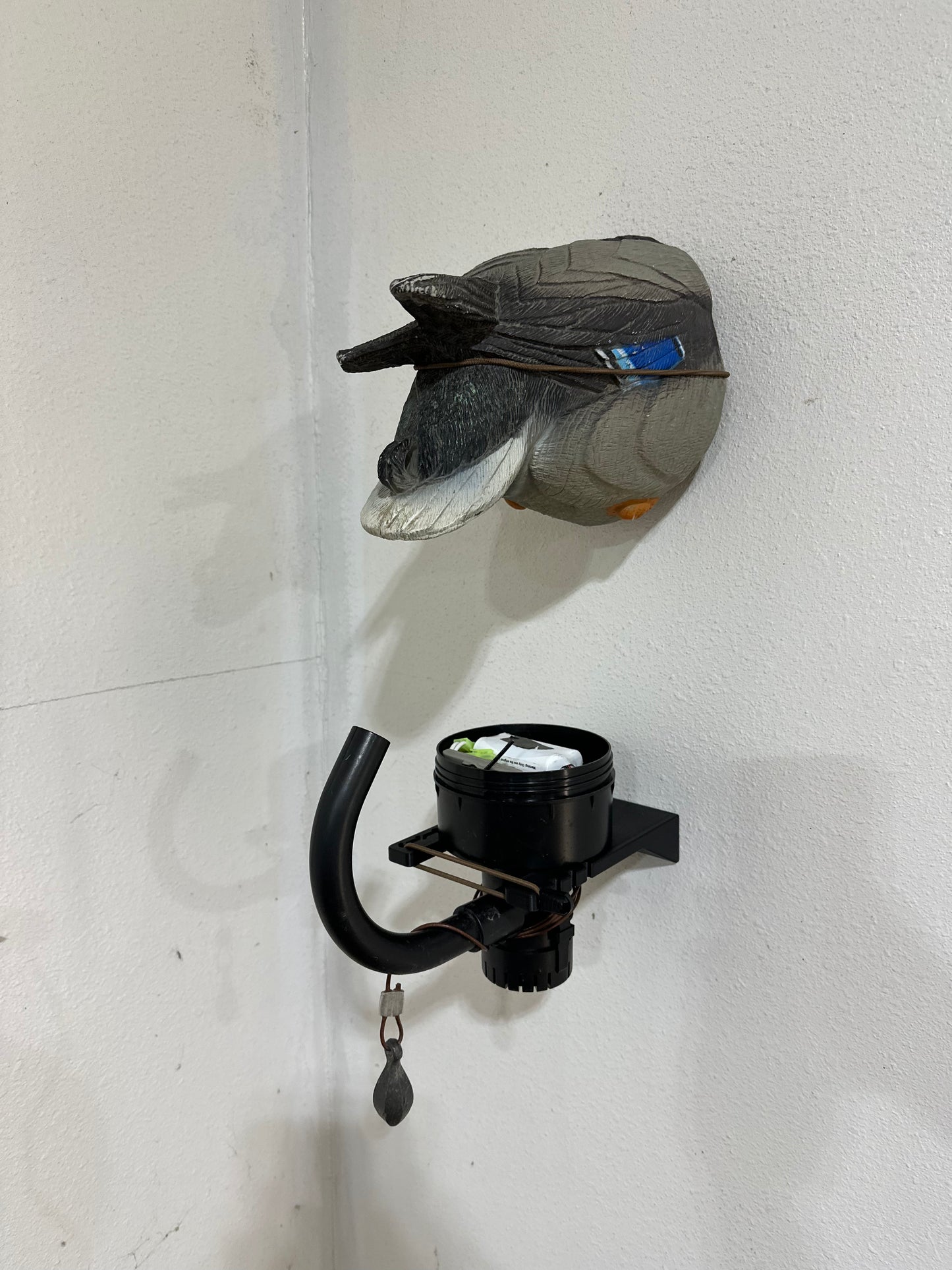 Wall Mount for Lucky Duck Agitator - Decoy Storage Bracket with Charging