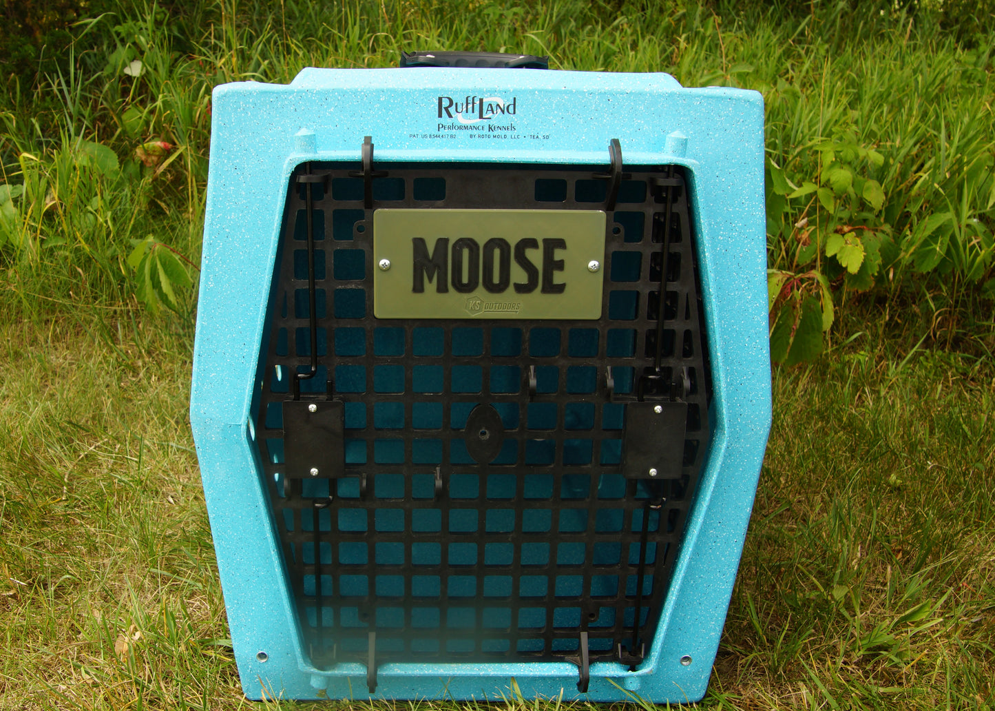 Ruff Land kennel name plate