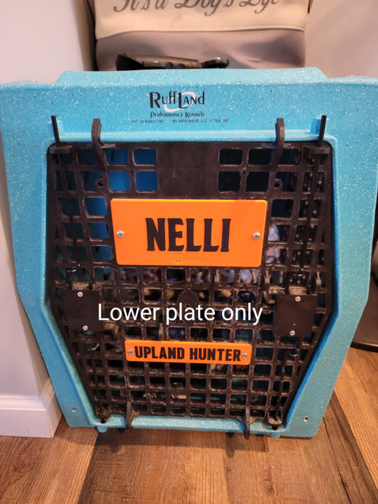 Ruff Land kennel Mini Plate